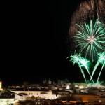 Fuegos artificiales en Cáceres