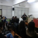 Charla en el Instituto El Brocense
