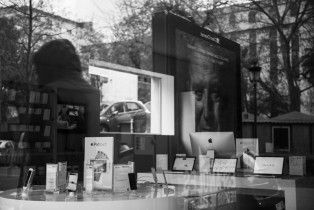 Reflection black and white